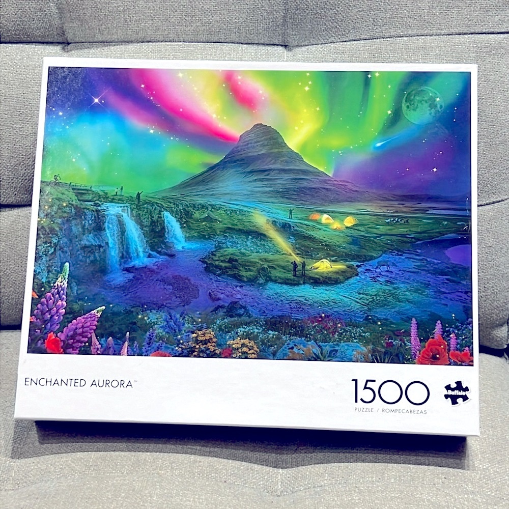 Buffalo Games Art of Play Enchanted Aurora Jigsaw Puzzle1500 Piece